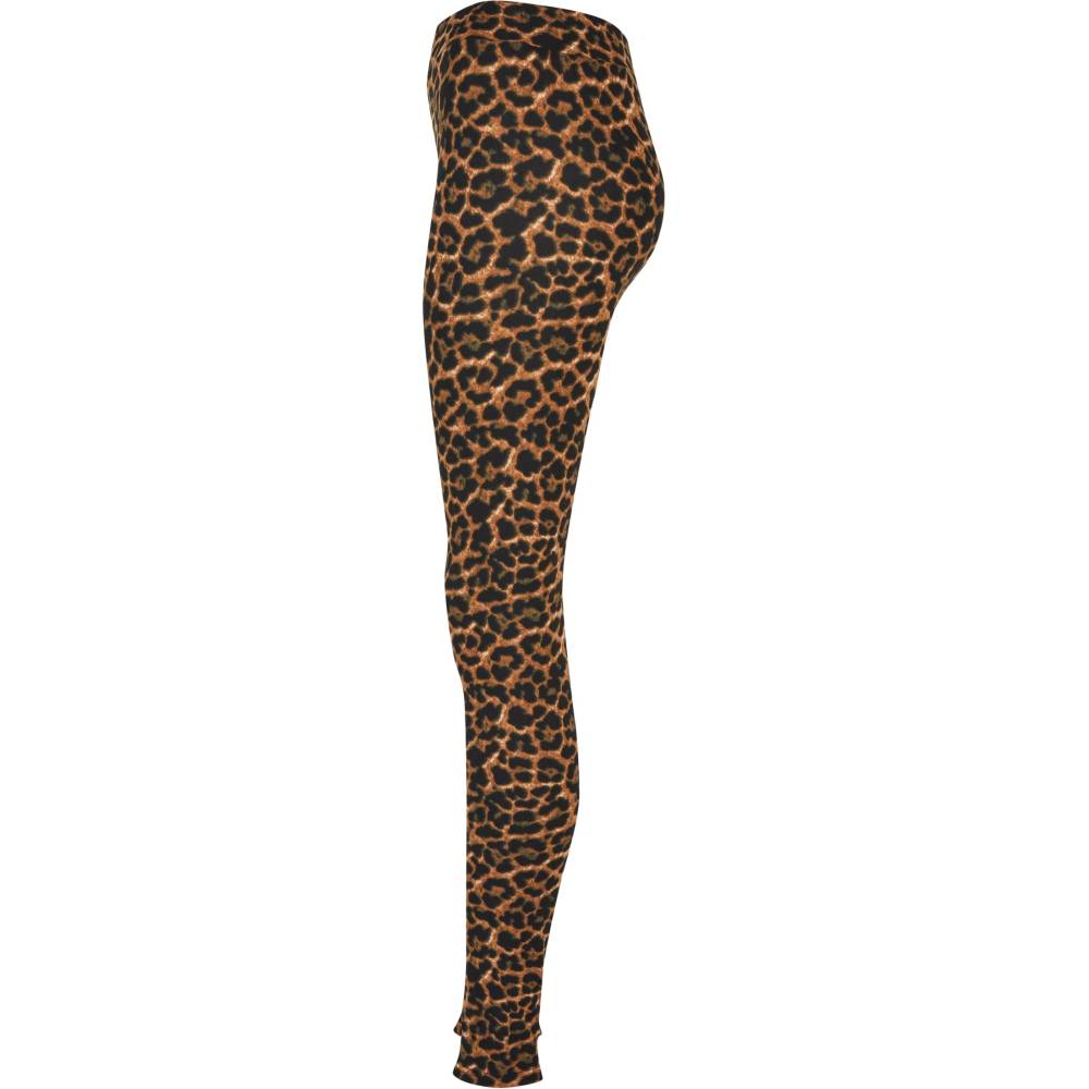 Urban Classics - Soft AOP darkleo Gamaschen - Braun